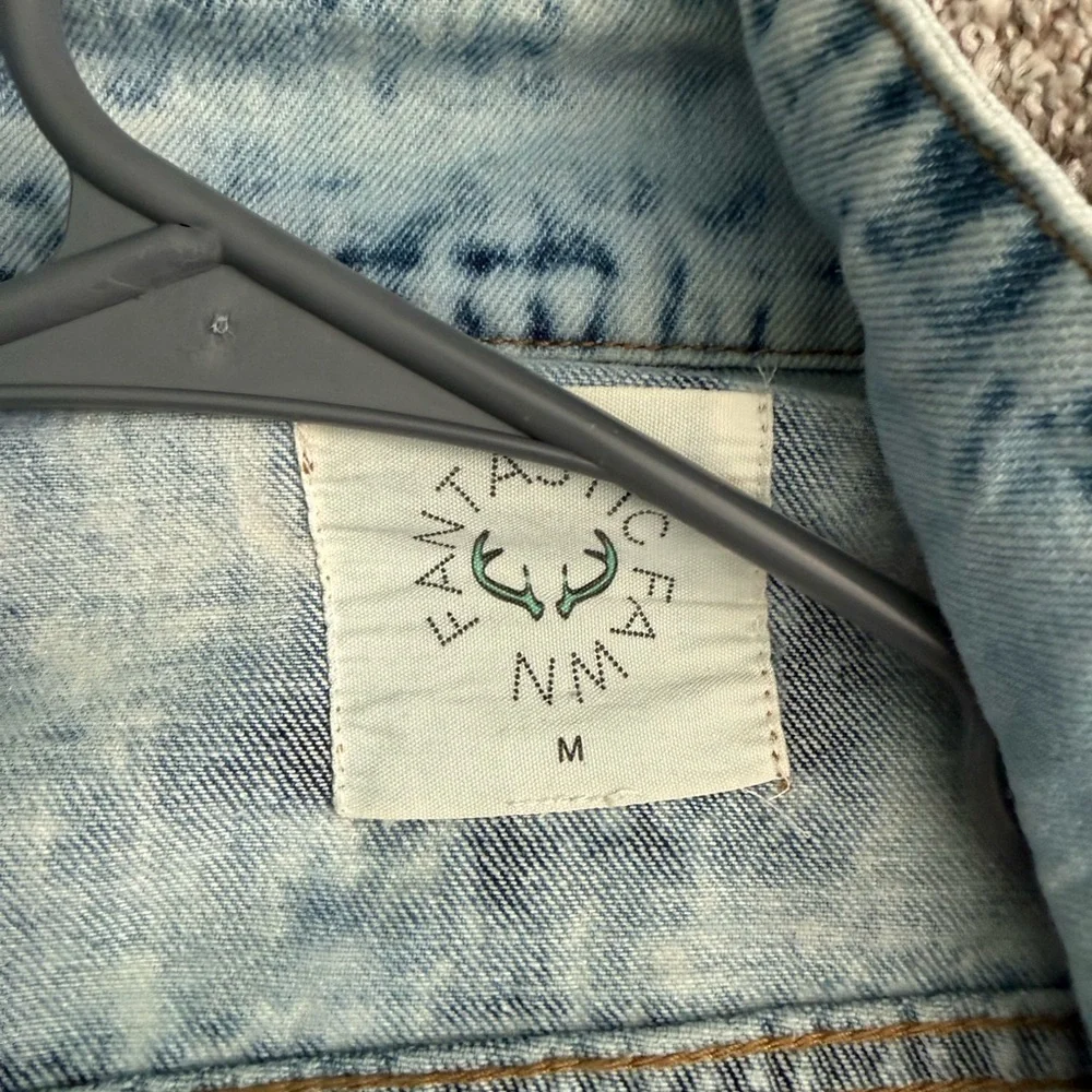 Distressed Denim Jacket - Picture 4 of 4